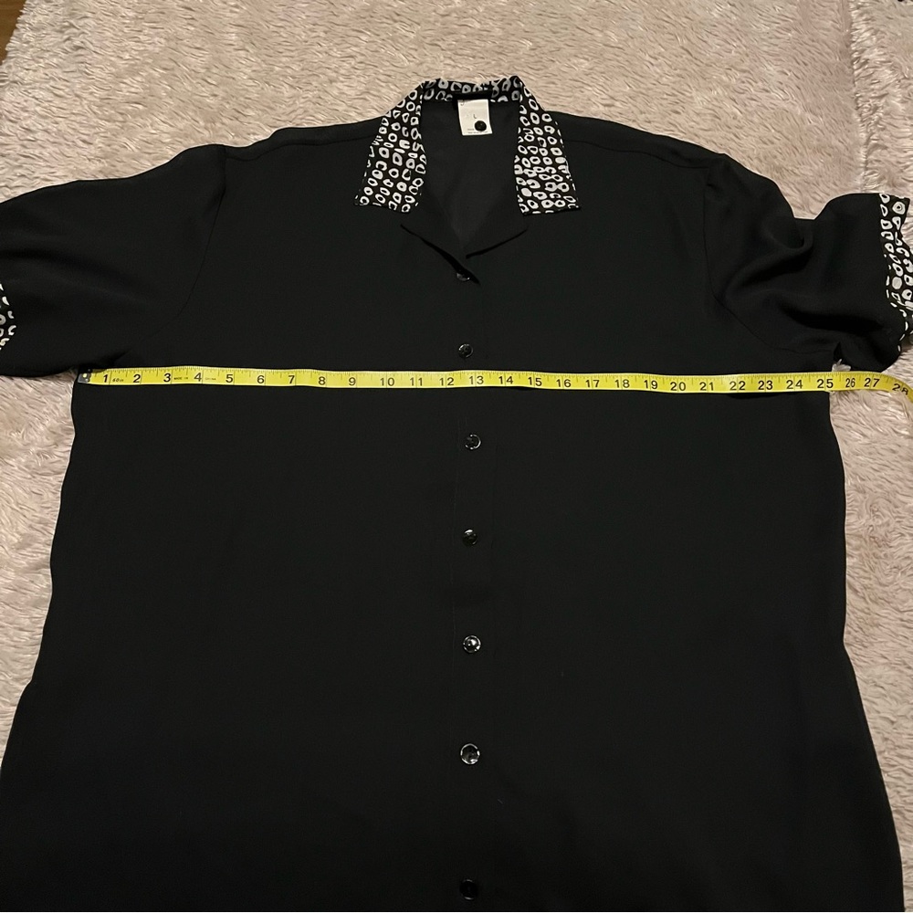 GOTTEX black sheer swim suit cover up - Picture 7 of 9